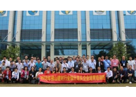 紅獅陶瓷參加建材行業(yè)細分龍頭企業(yè)培育培訓(xùn)
